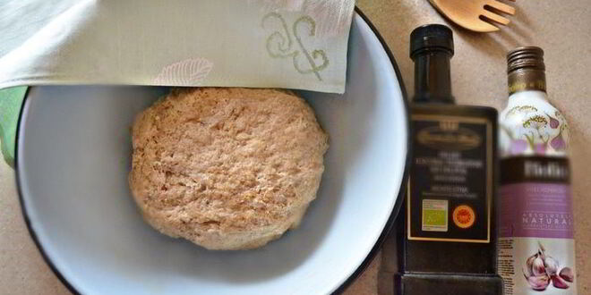 Рецепт итальянского батона с овсяными отрубями