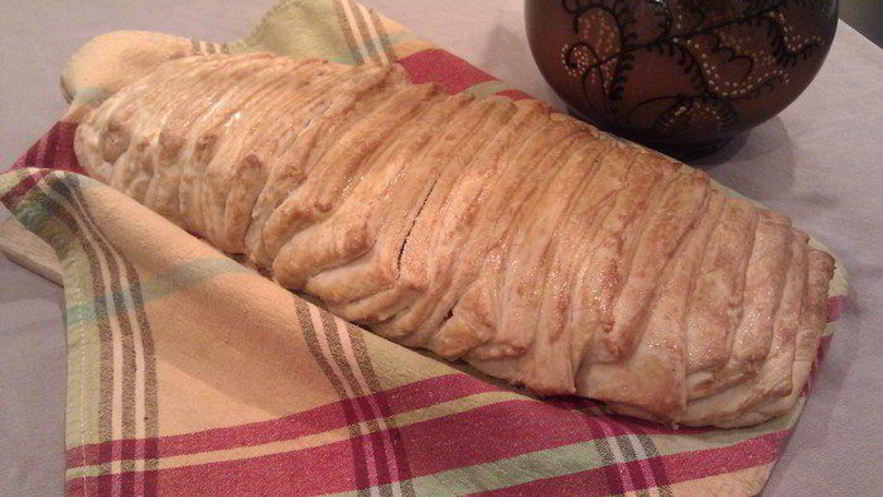 Рецепт итальянского хлеба гармошка