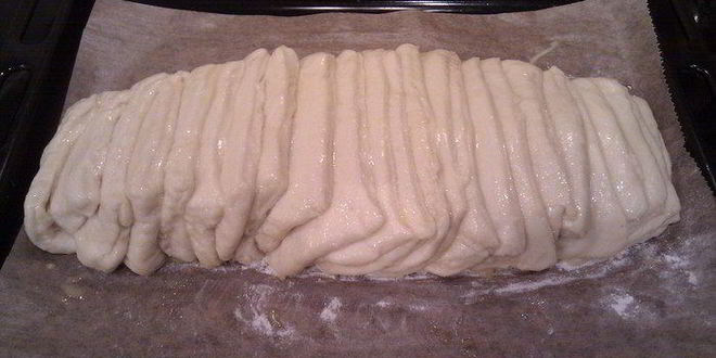 Рецепт итальянского хлеба гармошка