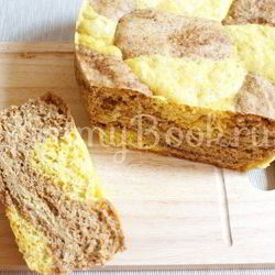 Рецепт Хлеба Мраморного в мультиварке
