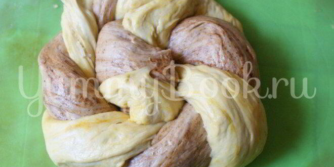 Рецепт хлеба мраморного в мультиварке