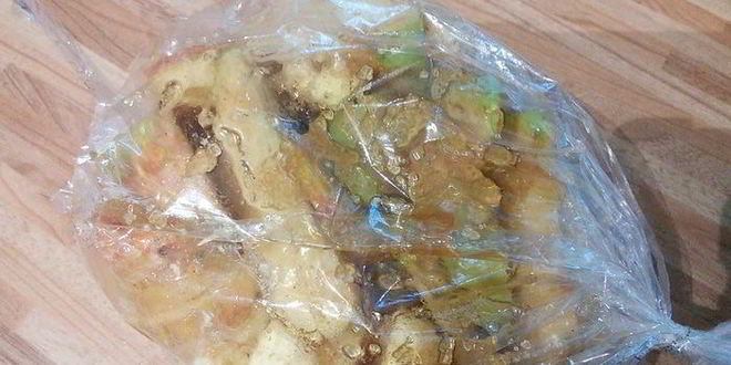 Рецепт хлеба на печеных яблоках с орешками