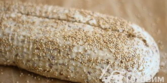 Рецепт хлеба на ржаной закваске золотая корочка