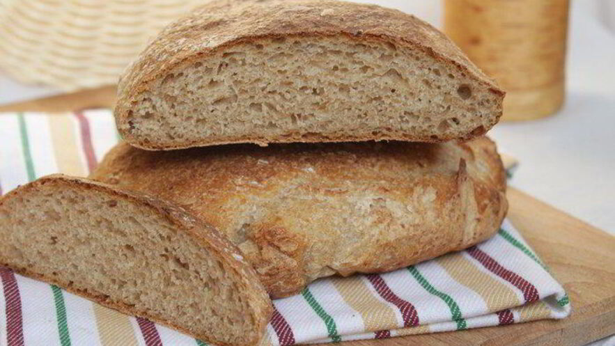 Рецепт хлеба на твороге с мукой