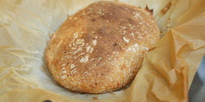 Рецепт хлеба на твороге с мукой