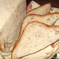 Рецепт Хлеба пшеничного с грецким орехом