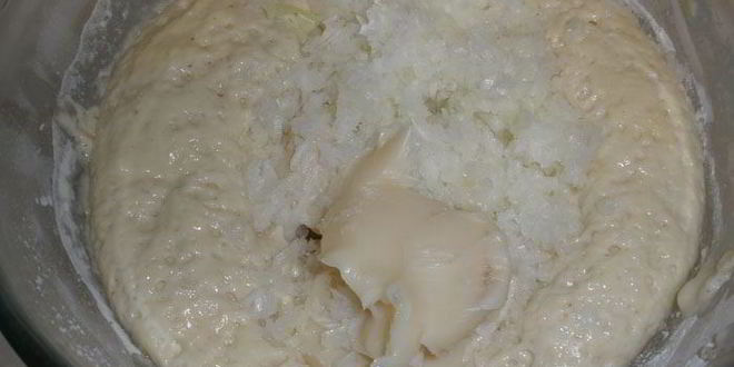 Рецепт хлеба со смальцем и луком