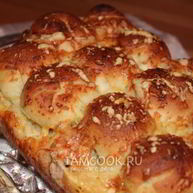 Рецепт Обезьяньего хлеба с чесноком и сыром