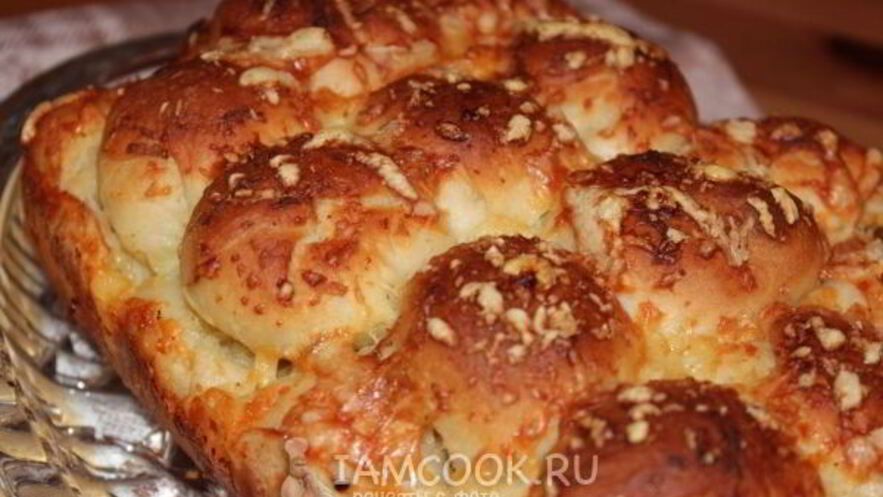 Рецепт обезьяньего хлеба с чесноком и сыром