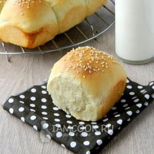 Рецепт Порционного хлеба на сливках