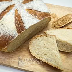 Рецепт Пшеничного хлеба с гречневыми хлопьями