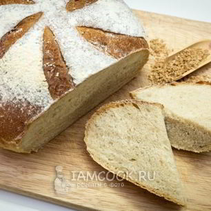 Рецепт Пшеничного хлеба с гречневыми хлопьями