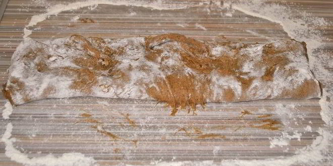 Рецепт ржаного батона с луком