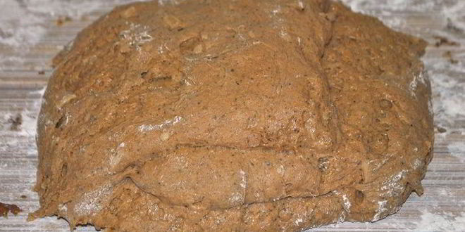 Рецепт ржаного батона с луком