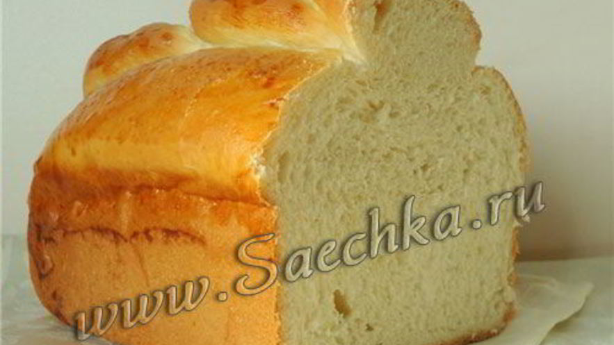 Рецепт сдобного хлеба