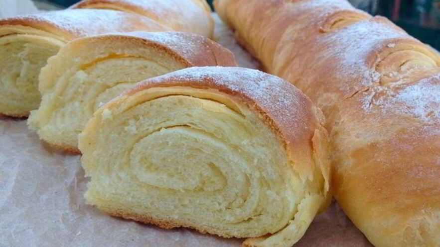 Рецепт слоеных багетов