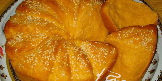 Рецепт томатного хлеба с кунжутом