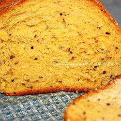 Рецепт Тыквенного хлеба с кунжутом