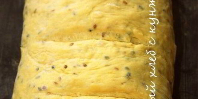 Рецепт тыквенного хлеба с кунжутом