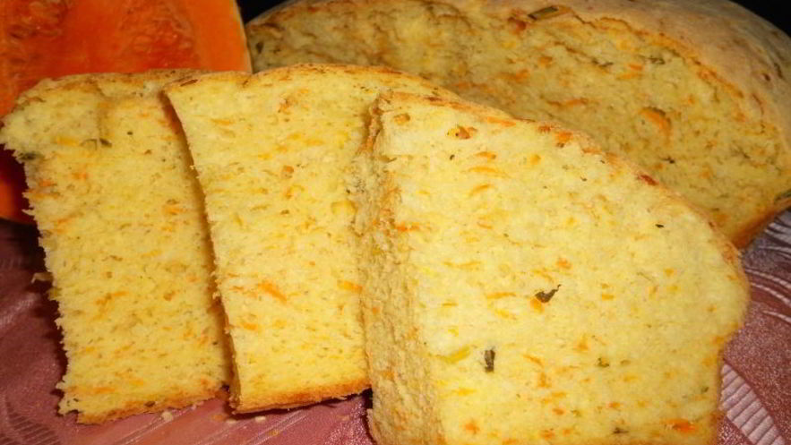 Рецепт тыквенного хлеба