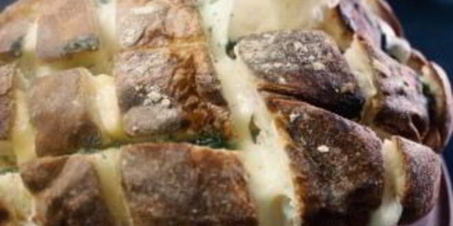 Рецепт закусочного хлеба с сыром и зеленью