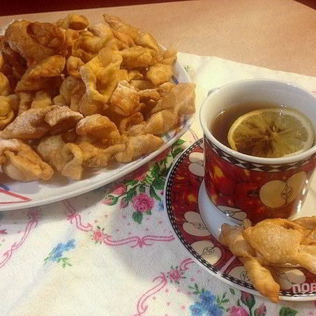 Рецепт Хрустящего хвороста на воде