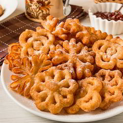 Рецепт Хвороста на формочках