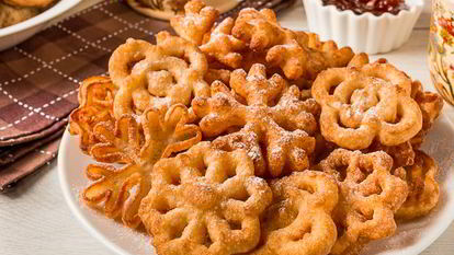 Рецепт Хвороста на формочках