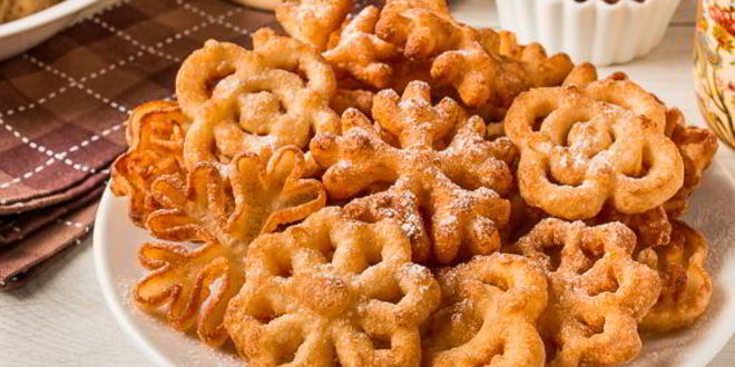 Рецепт хвороста на формочках