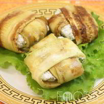 Конвертики из кабачков