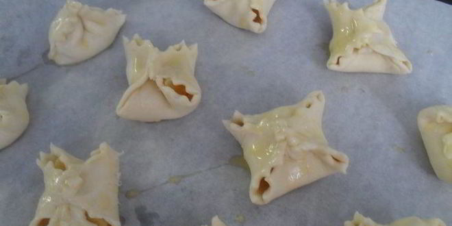 Рецепт конвертиков с ананасом