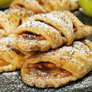 Рецепт Конвертиков с яблоками