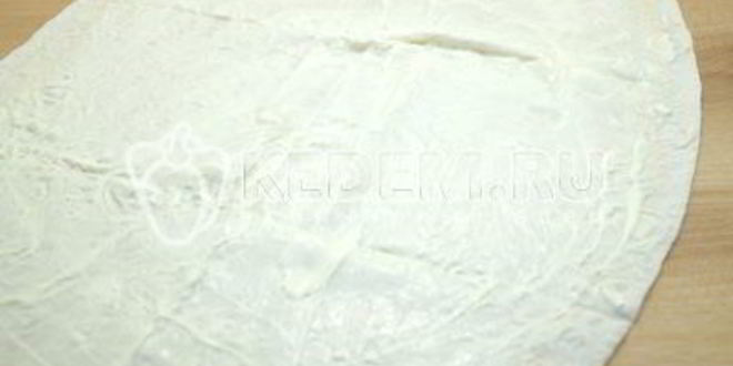 Рецепт быстрой закуски из лаваша