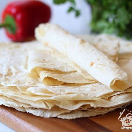Рецепт Домашнего тонкого лаваша без дрожжей