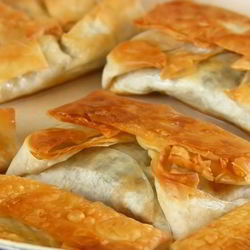 Рецепт Хрустящих конвертиков из лаваша с начинкой
