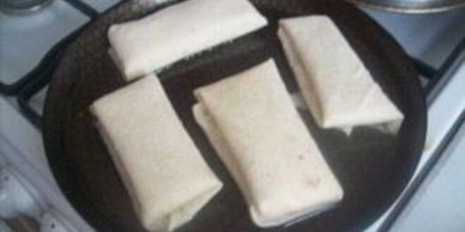 Рецепт конвертиков из лаваша с ветчиной и сыром