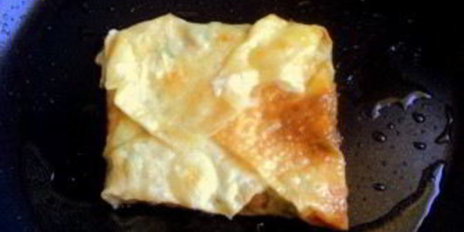 Рецепт конвертиков из лаваша