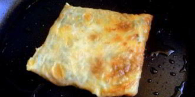 Рецепт конвертиков из лаваша