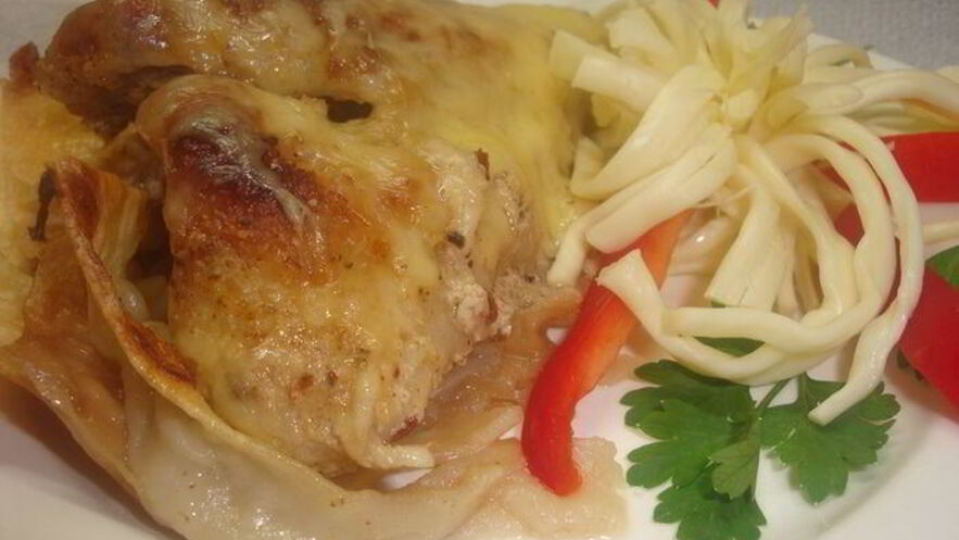 Рецепт курицы на лаваше