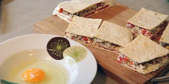 Рецепт ланча лавашики