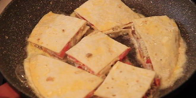 Рецепт ланча лавашики