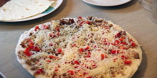 Рецепт ланча лавашики