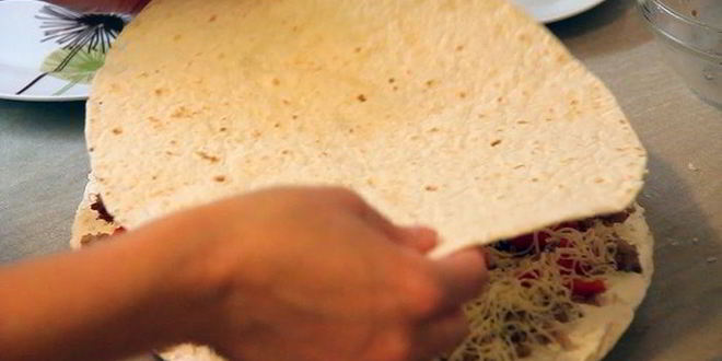 Рецепт ланча лавашики