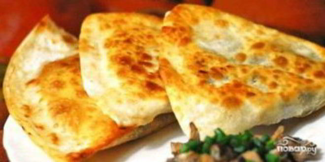 Рецепт лаваша с грибами в духовке