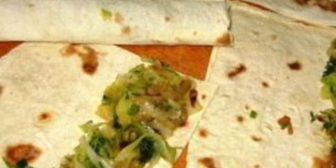 Рецепт лаваша с капустной начинкой