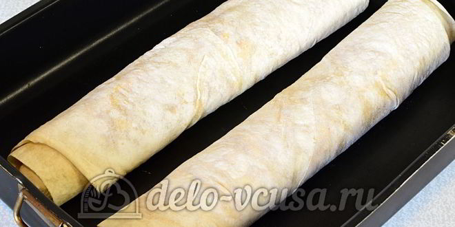 Рецепт лаваша с капустой в духовке