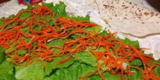 Рецепт лаваша с печенью