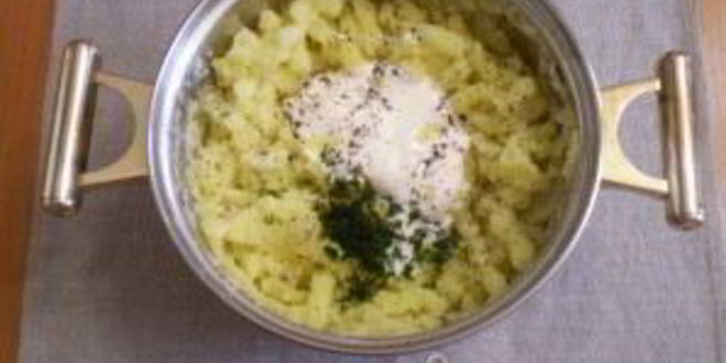 Рецепт лаваша с пюре