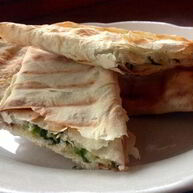 Рецепт Лаваша с сыром и зеленью