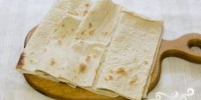 Рецепт лаваша с творогом и чесноком